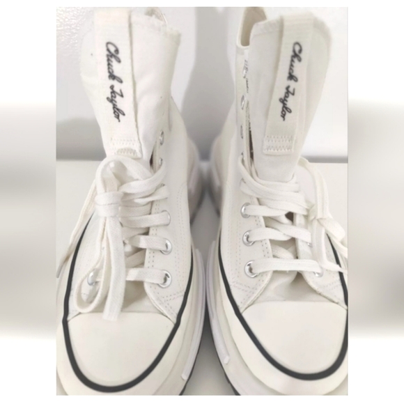 Converse Run Star Legacy Cx High Egret Beige Platform Men Sz 8- Woman...9.5 - Picture 3 of 5